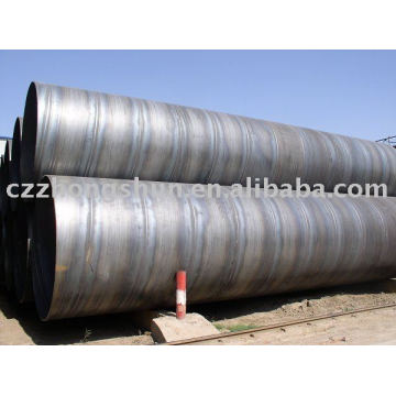 carbon steel welded spiral steel pipe / tube pipeline API 5L